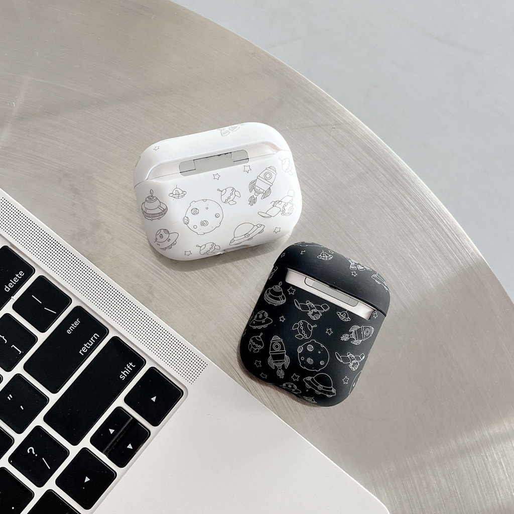 Vỏ Bảo Vệ Hộp Sạc Tai Nghe AirPods3 AirPods3 Pro 2Gen Họa Tiết Cờ Đỏ Dễ Thương Thời Trang Ốp