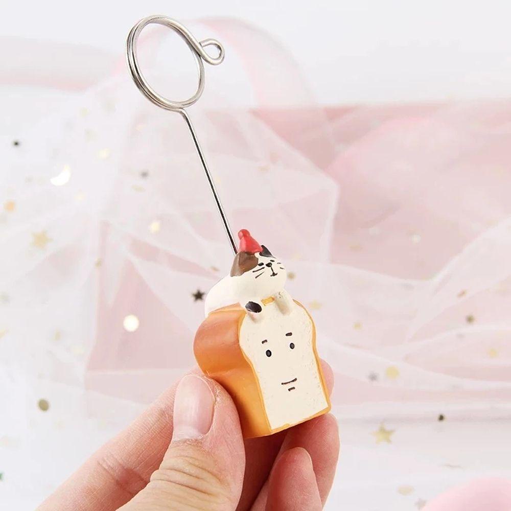 Giá Đỡ Kẹp Giấy Ghi Chú Kiểu Dáng Sáng Tạo Đáng Yêu