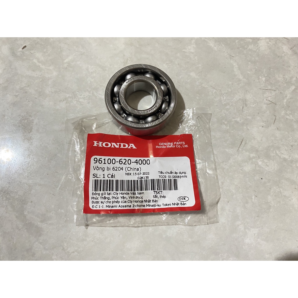 961006204000 Vòng bi 6204 Honda
