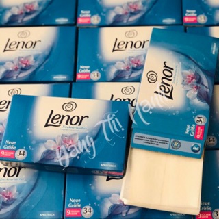Giấy Thơm Quần Áo Lenor hộp 34 tờ