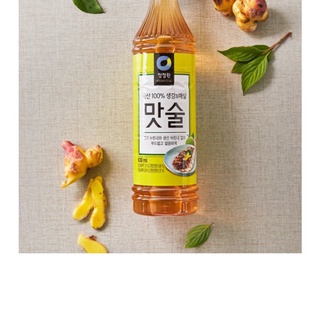 (Hỏa tốc) [CHUNGJUNGONE] RƯỢU NẤU ĂN CHIẾT XUẤT MƠ, GỪNG - [청정원] 맛술