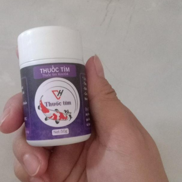 Bột tím KMN04 (50gr) khử khuẩn cho cá cảnh