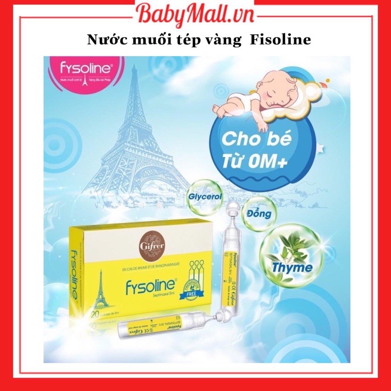 Nước muối VÀNG FYSOLINE