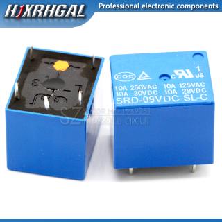 Set 5 rơ le srd-09vdc-sl-c srd-09vdc-sl srd-09vdc srd-09v 5pins 9v dc