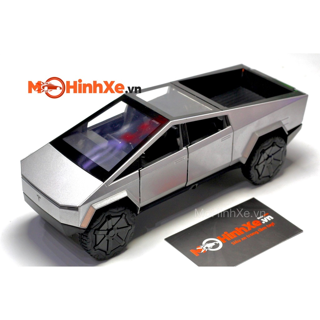 MÔ HÌNH XE TESLA CYBERTRUCK 1:24 XHD
