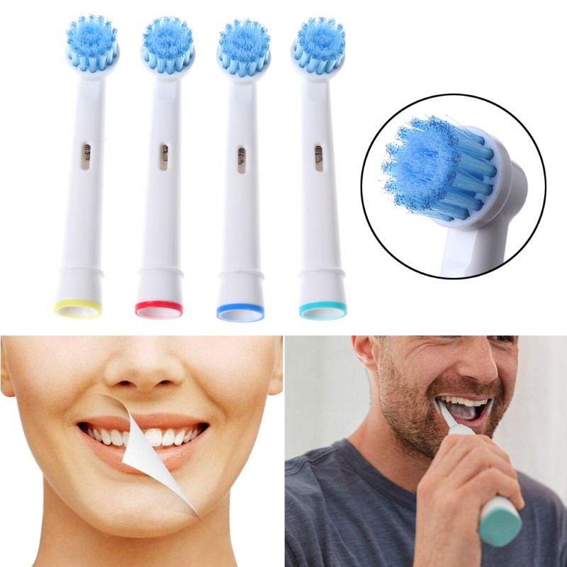 [Hàng mới về] Set 4 đầu bàn chải đánh răng điện EB-17S thay thế cho Oral B