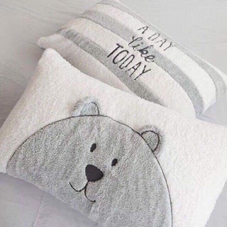 Set chăn ga gối lông cừu Gấu Brow