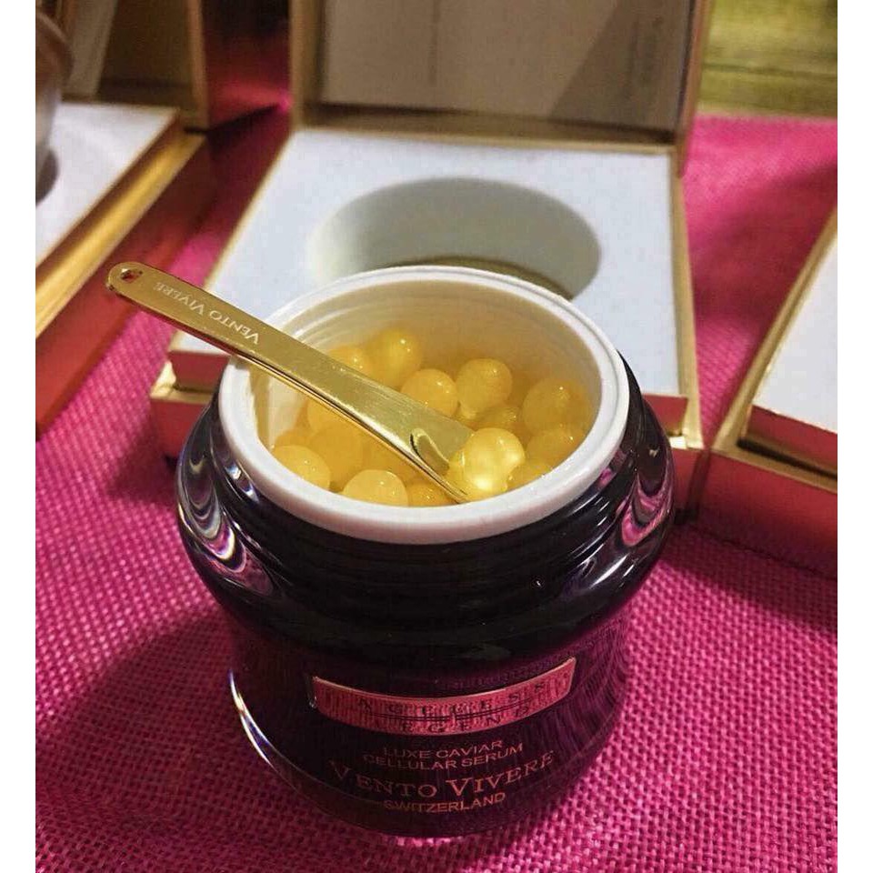 Kem dưỡng da Vento trứng cá tầm Angeless Legend Vento Vivere Luxe Caviar