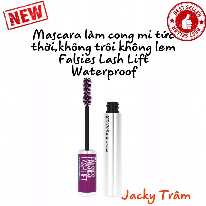 Mascara Uốn Mi, Làm Dài Và Dày Mi Tức Thì The Falsies Lash Lift Waterproof