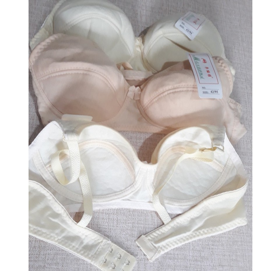 Áo ngực mỏng không gọng không mút  quả nhỏ A288 CUP A Cho người ngực lép già bà già bà bầu ngực nhỏ ngực lép
