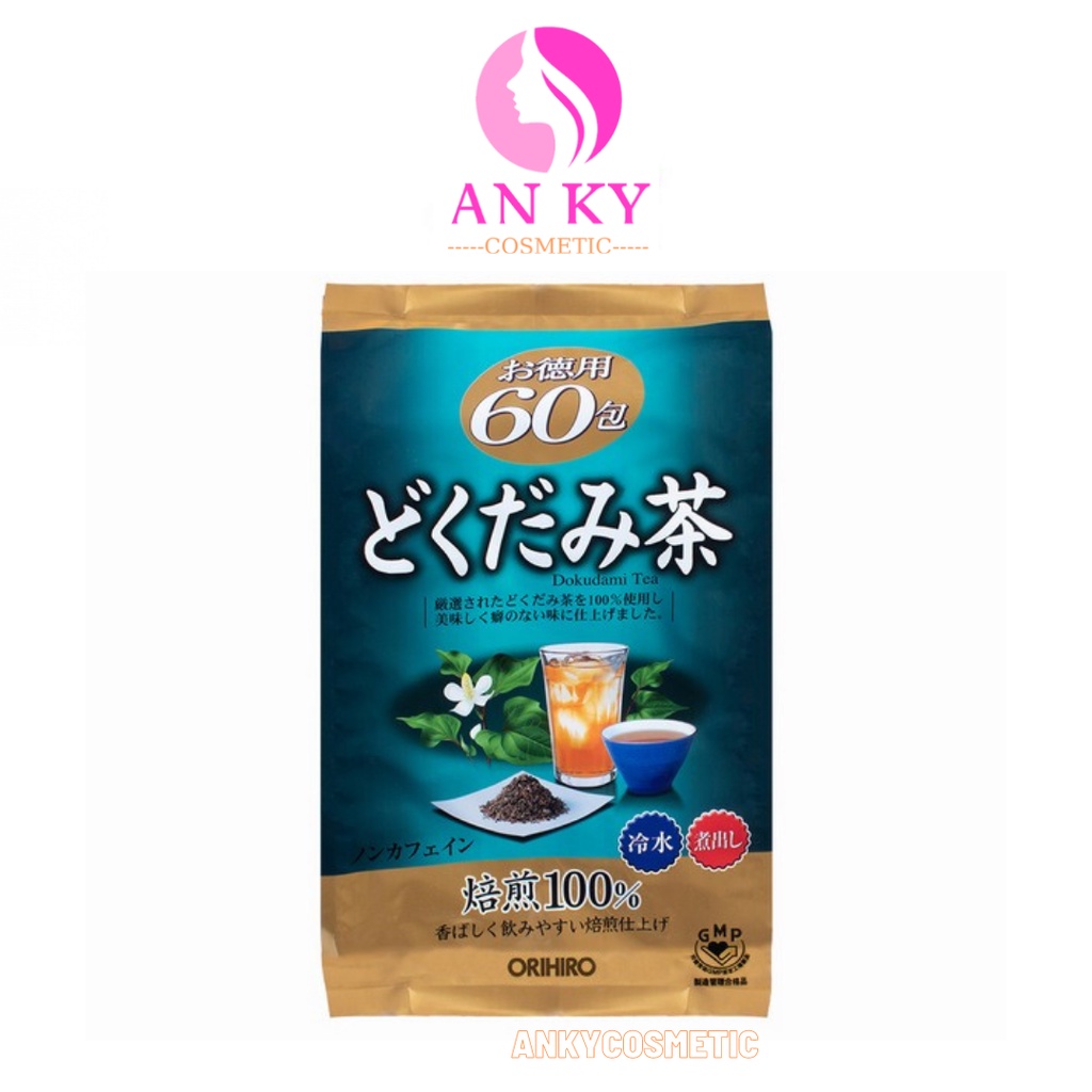 Thanh lý Trà Diếp Cá Orihiro Hỗ Trợ Thanh Nhiệt, Thải Độc Nhật Bản (60 Gói/Túi) rách vỏ ngoài