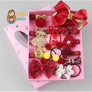 [SALE SỐC] Hộp nơ cột tóc siêu xinh cho bé