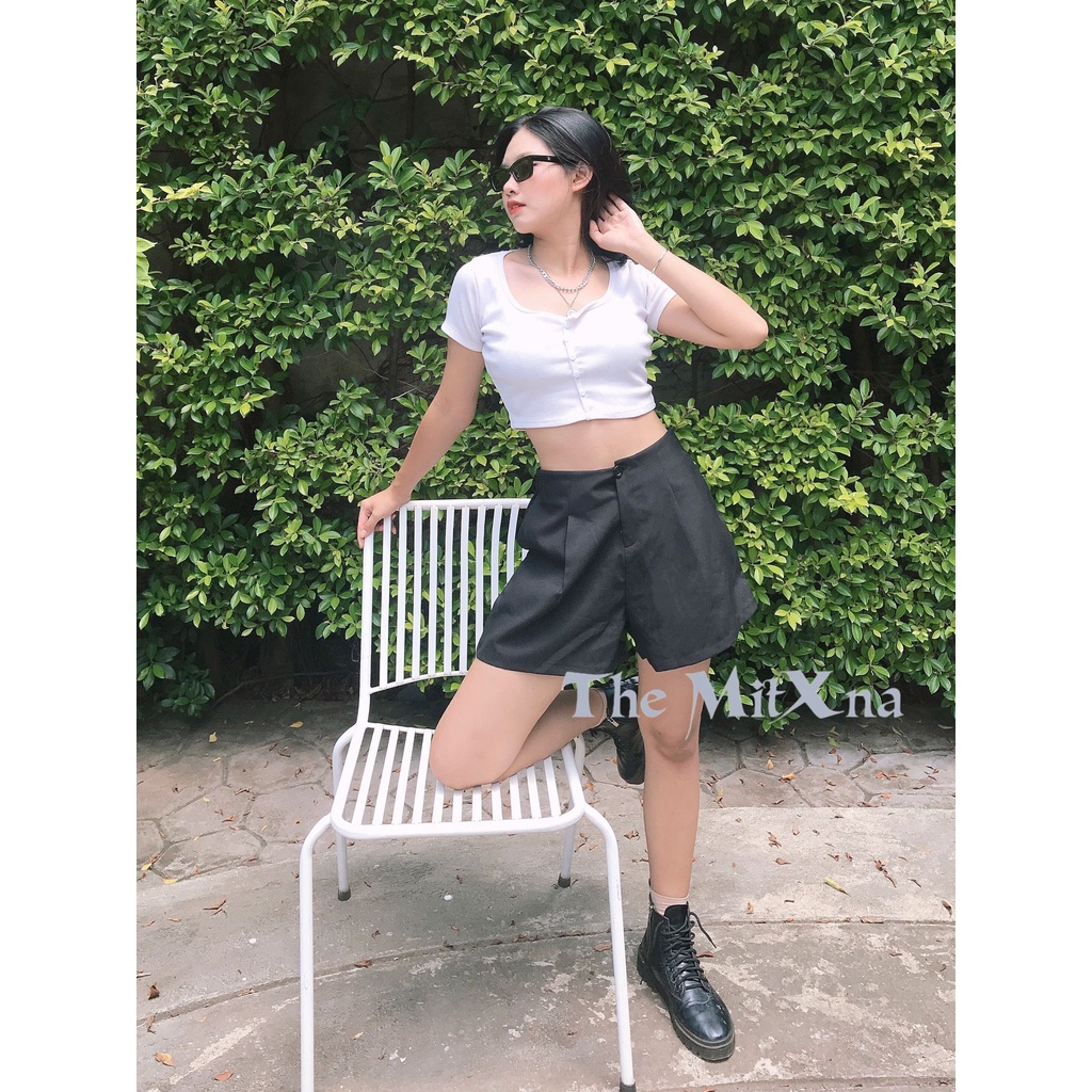 Quần Đùi Đũi- Quần Short Đũi Nữ dáng váy siêu hot - ảnh thật mẫu Shop chụp | BigBuy360 - bigbuy360.vn