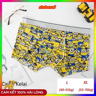 sịp đùi nam hoạt hình cao cấp - sịp đùi minion, hàng loại 1