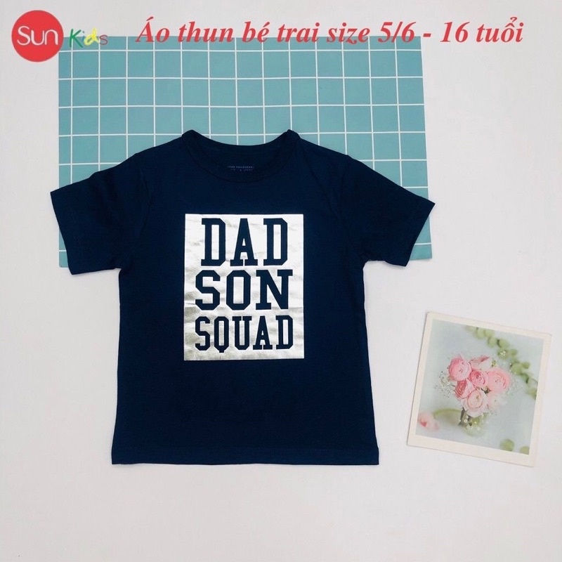 Áo thun bé trai xuất xịn, áo phông cho bé trai, chất cotton, size 5,6-16 tuổi, - SUNKIDS1