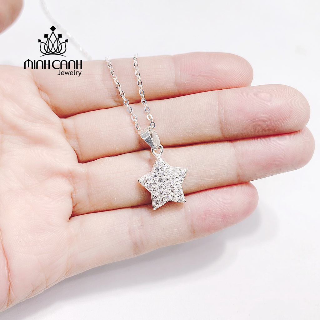 Dây Chuyền Bạc Nữ Ngôi Sao May Mắn Đính Đá Minh Canh Jewelry