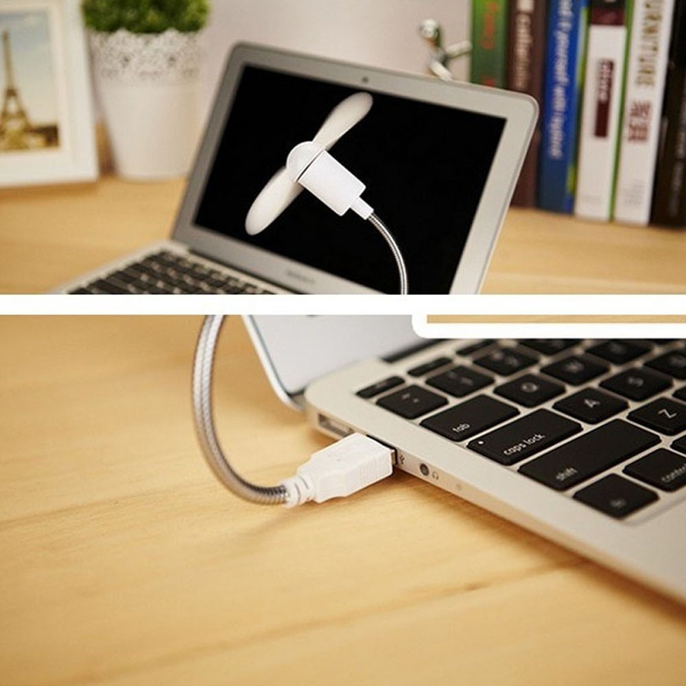 Quạt nhỏ bỏ túi siêu dễ thương có đầu cắm USB