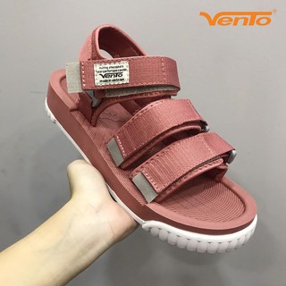 Giày Sandal Vento Hybrid Nữ SD - 9801 màu Nâu đỏ 3 quai siêu bền đế cao su mềm [Size nữ từ 36 - 39]