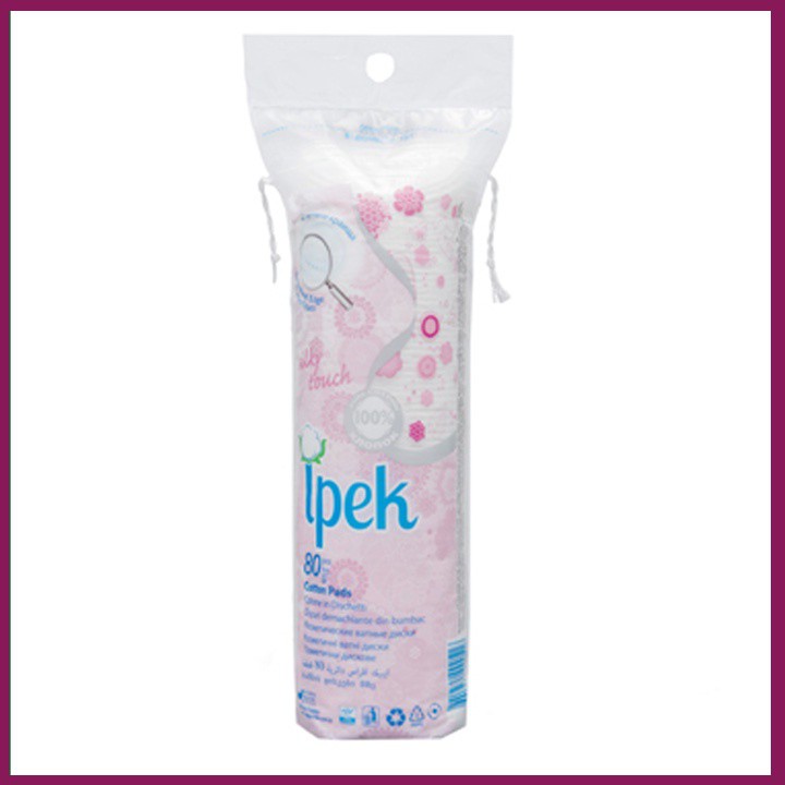 Bông Tẩy Trang Cotton Ipek Thổ Nhĩ Kỳ 80 miếng