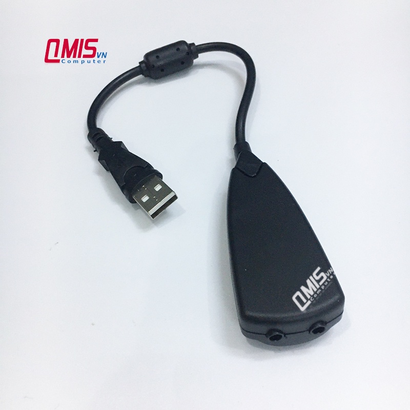 Đầu chuyển USB ra âm thanh 7.1 cho laptop PC - USB 7.1 SOUND CARD