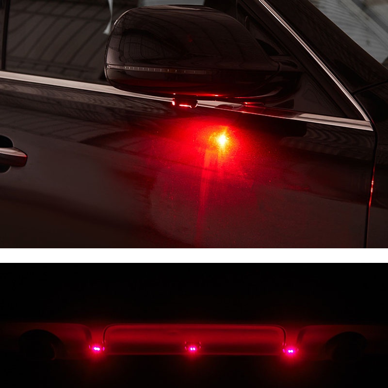 Đèn LED Nhấp Nháy Nhiều Chế Độ Màu Gắn Đuôi Xe Cảnh Báo, Trang Trí CarZone