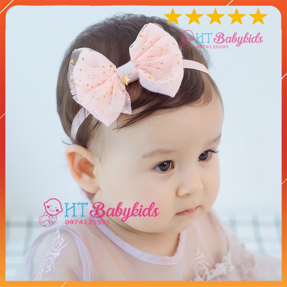 [ FLASH SALE ] Băng Đô Nơ Sao Phong Cách Hàn Quốc Xinh Xắn Cho Bé