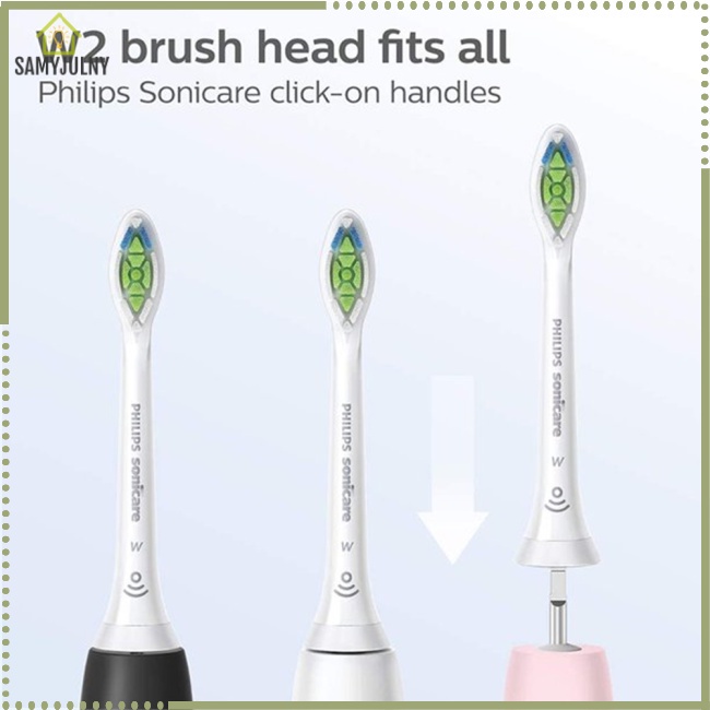 Đầu Bàn Chải Đánh Răng Thay Thế Cho Philips Sonicare w2 Hx6063 / 64 (w2)