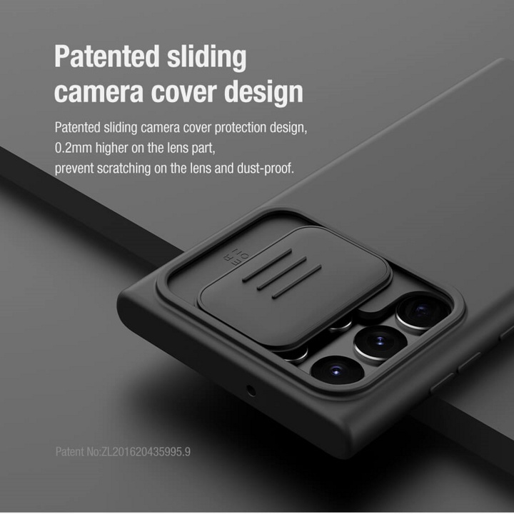 Ốp lưng Samsung S22 Ultra Camshield Silky chống sốc Nillkin