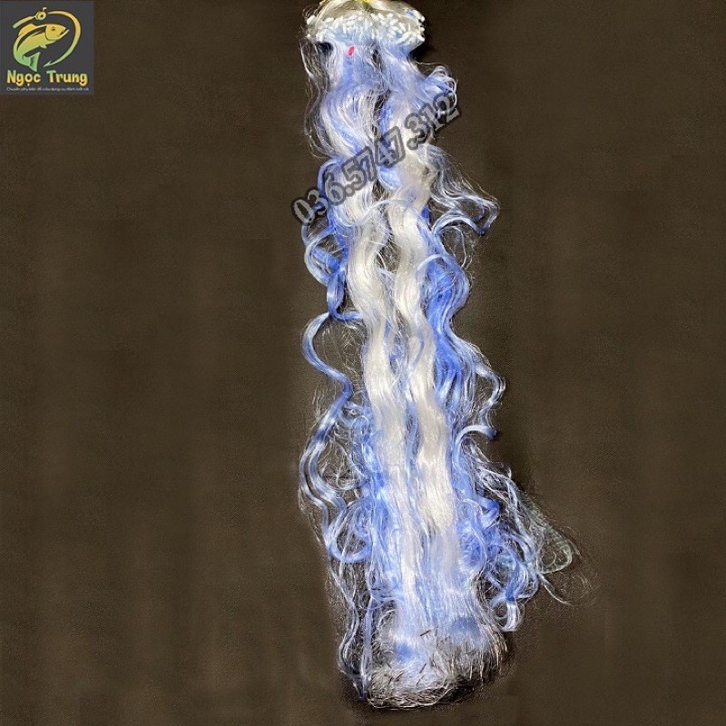 Lưới đánh cá, bắt cá chép ao hồ, cao 1m5 dài 75cm mác thuyền buồm vàng