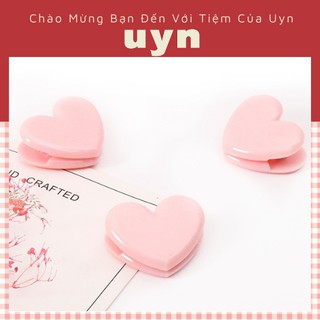 Kẹp Giấy Hình Trái Tim Dễ Thương
