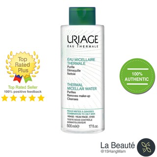 Uriage Eau Micellaire Thermale - Nước Tẩy Trang Cho Da Hỗn Hợp 500ml