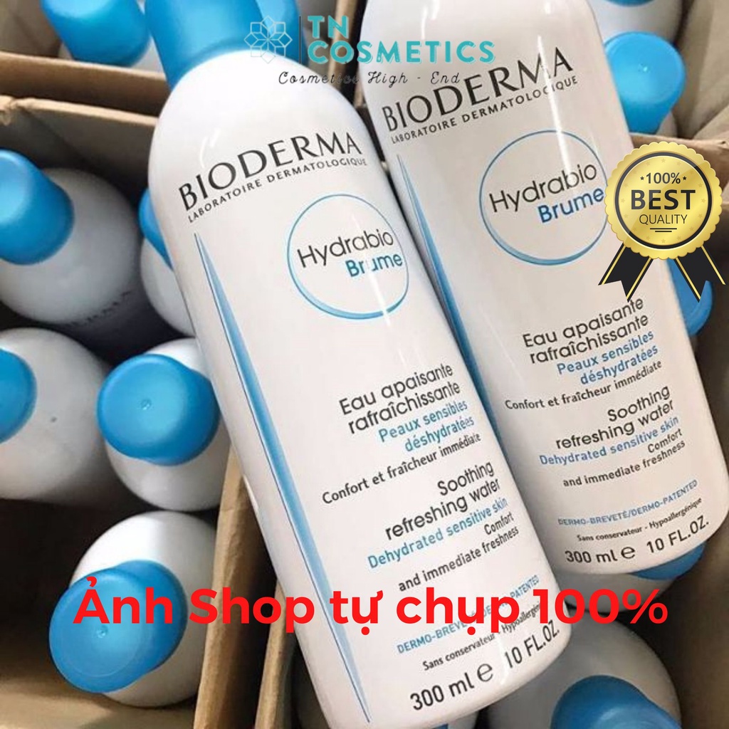 Xịt Khoáng Dưỡng Ẩm Dành Cho Da Dầu Mụn, Da Nhạy Cảm Bioderma Hydrabio Brume 300ml XK1042