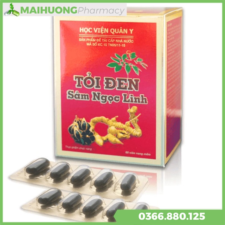 Tỏi Đen Sâm Ngọc Linh Gold - Học Viện Quân Y