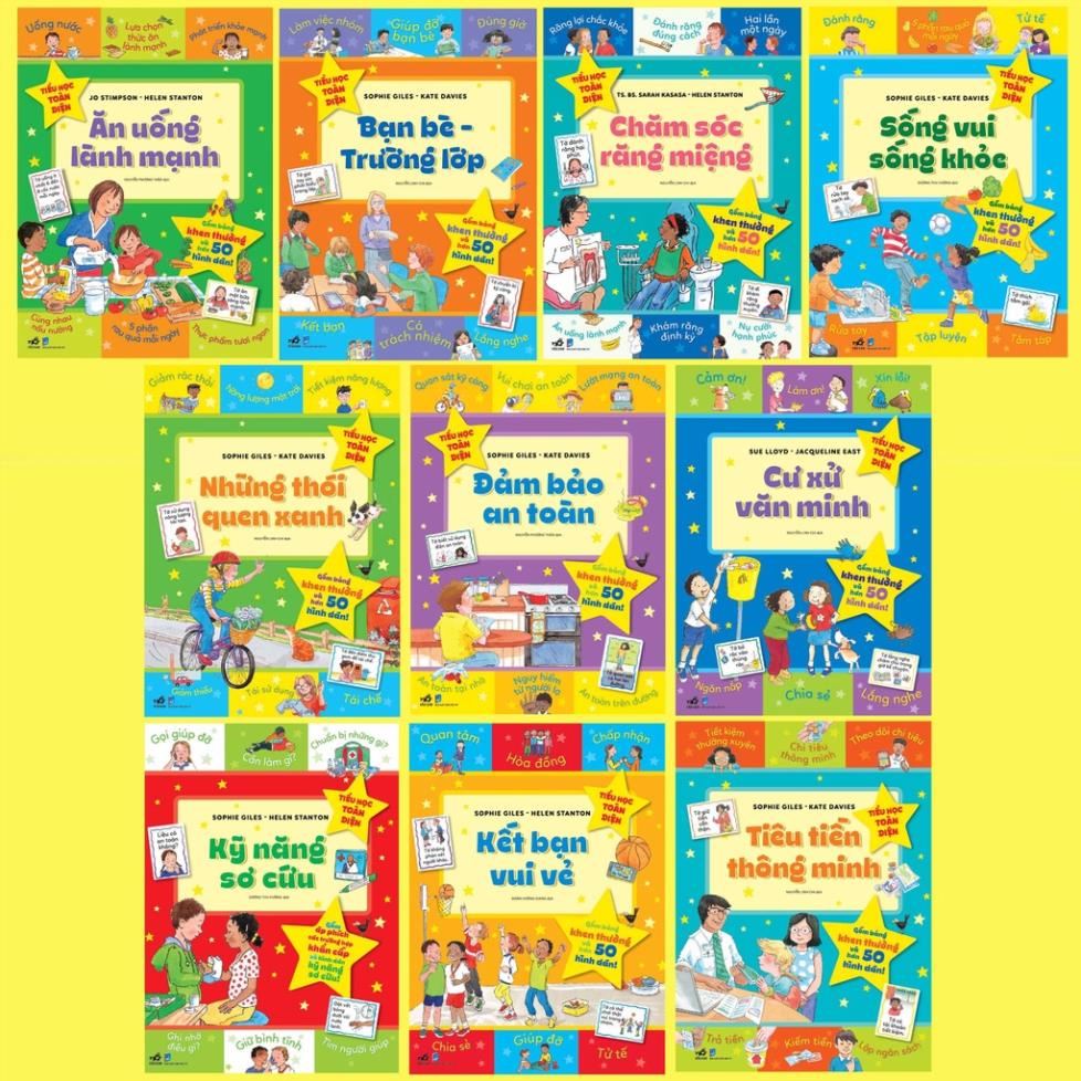 Sách - Bộ Tiểu học toàn diện (Trọn bộ 10 cuốn) - Nhã Nam