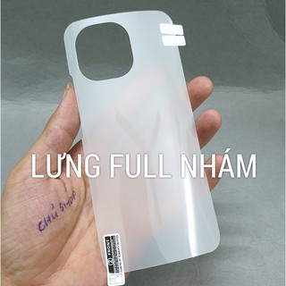 [Xiaomi Mi 11] Dán dẻo FULL màn,FULL mặt lưng PPF nhám cao cấp