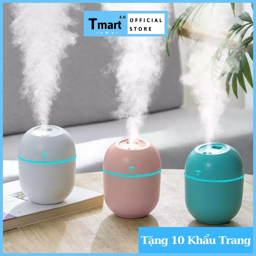 Máy Xông Tinh Dầu Mini Phun Sương Tạo Ẩm Khuếch Tán Tinh Dầu Khử Khuẩn Tỏa Hương Thơm Mát - Tmart4.0