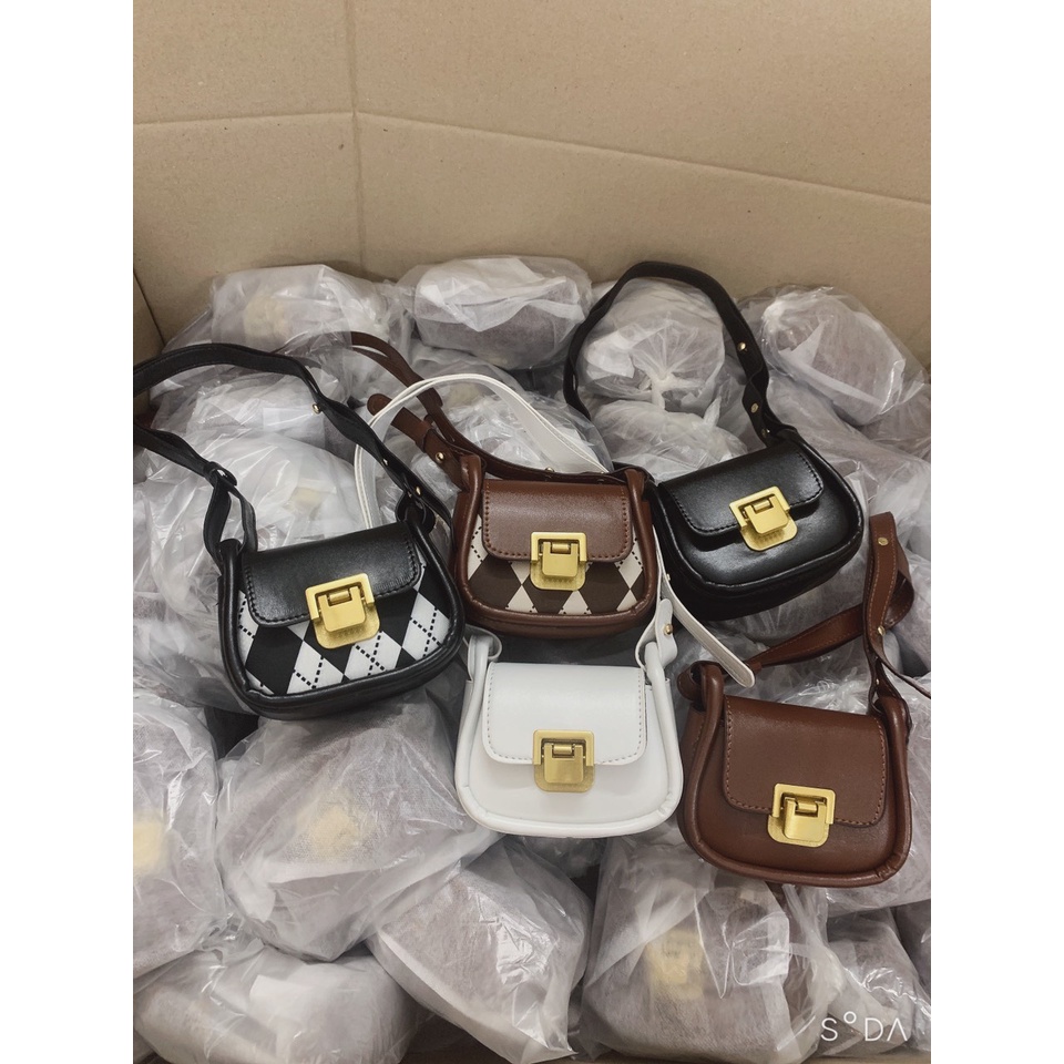 Túi xách mini đeo chéo nữ giá rẻ đẹp đi chơi phong cách thời trang hàn quốc dễ thương cute DC527