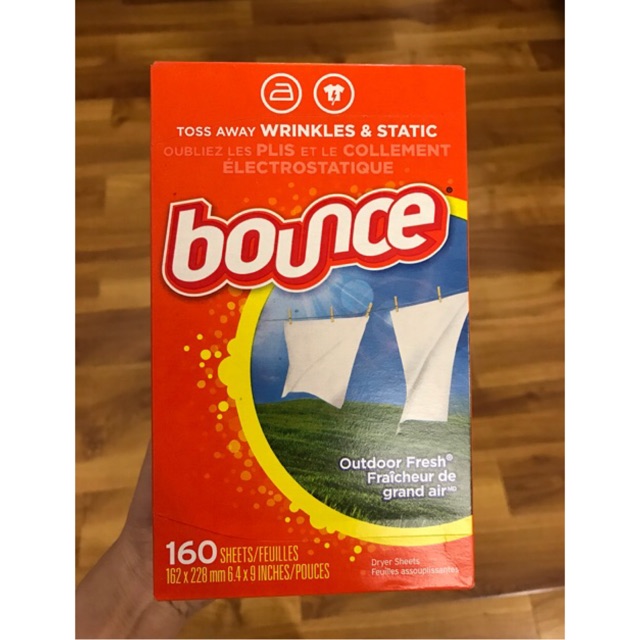 (Bán lẻ 20 tờ) Giấy thơm Bounce xách tay Mỹ chính hãng