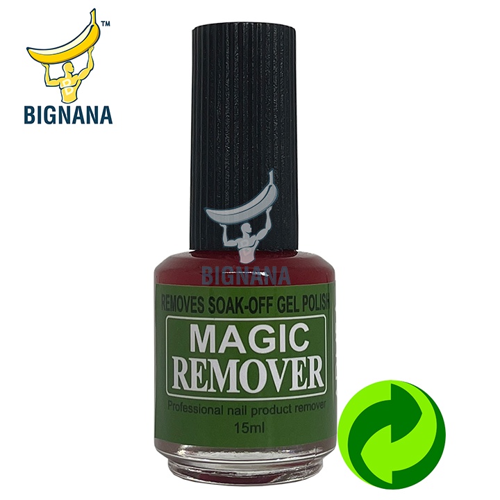Nước Ủ Tháo Phá Gel Magic Remover 15ml, Dung Dịch Sơn Phá Gel Không Cần Cà Lớp Sơn Top