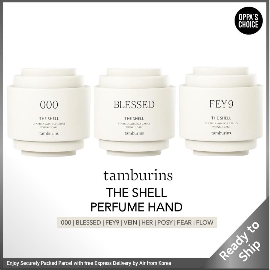 Kem dưỡng da tay hương nước hoa TAMBURINS THE SHELL PERFUME HAND 15ml / 40ml