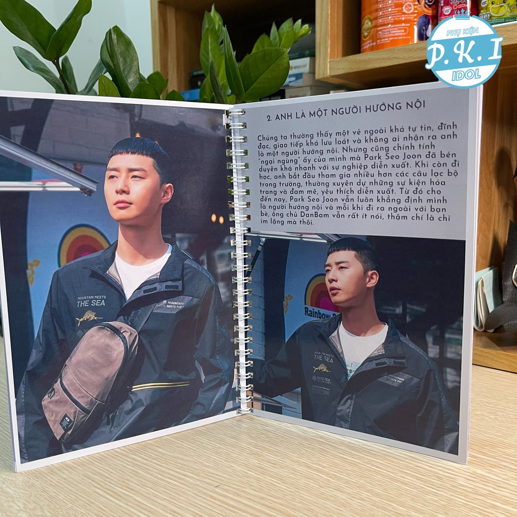 Bộ Photobook Album ảnh Diễn Viên Park Seo Joon Mới Nhất 2021 - QUÀ TẶNG K-POP