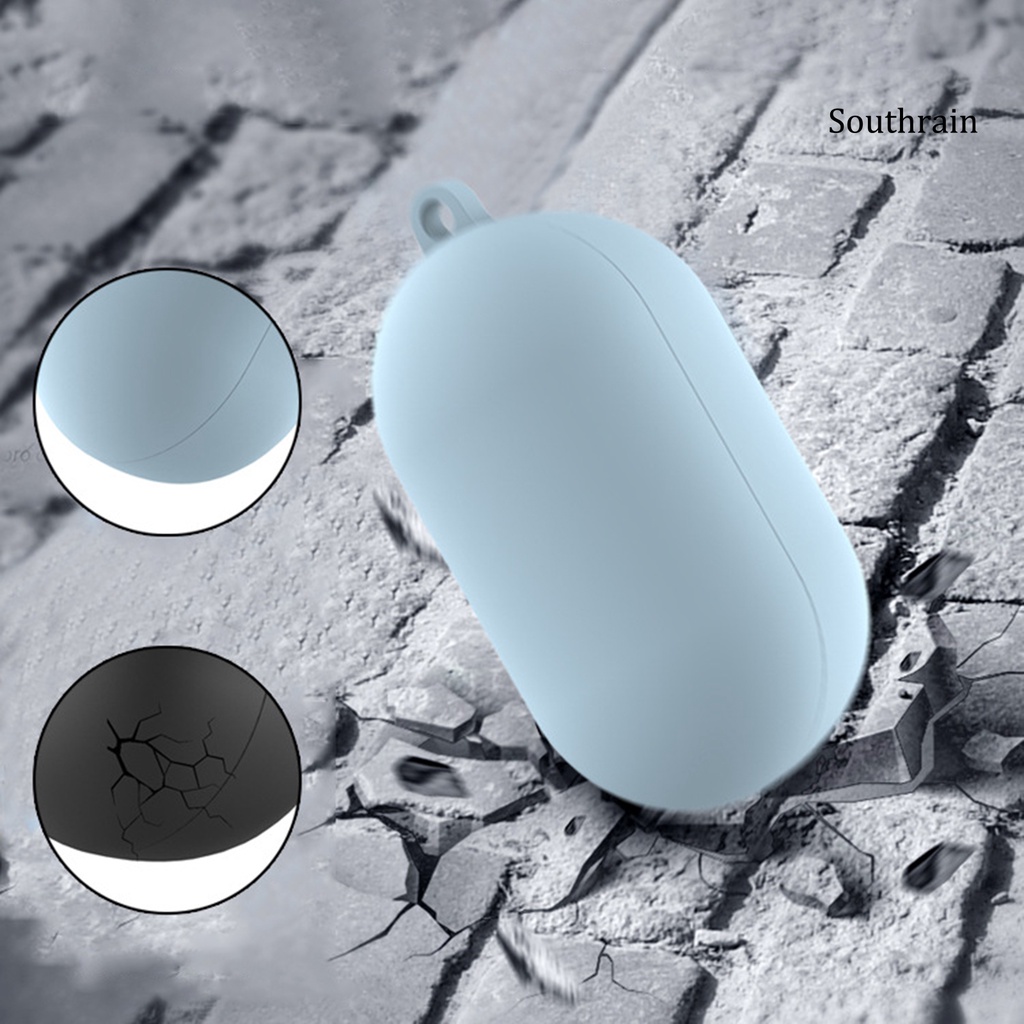 Vỏ Bảo Vệ Hộp Sạc Tai Nghe Haylou Gt1 Pro Bằng Silicon Mềm Màu Trơn