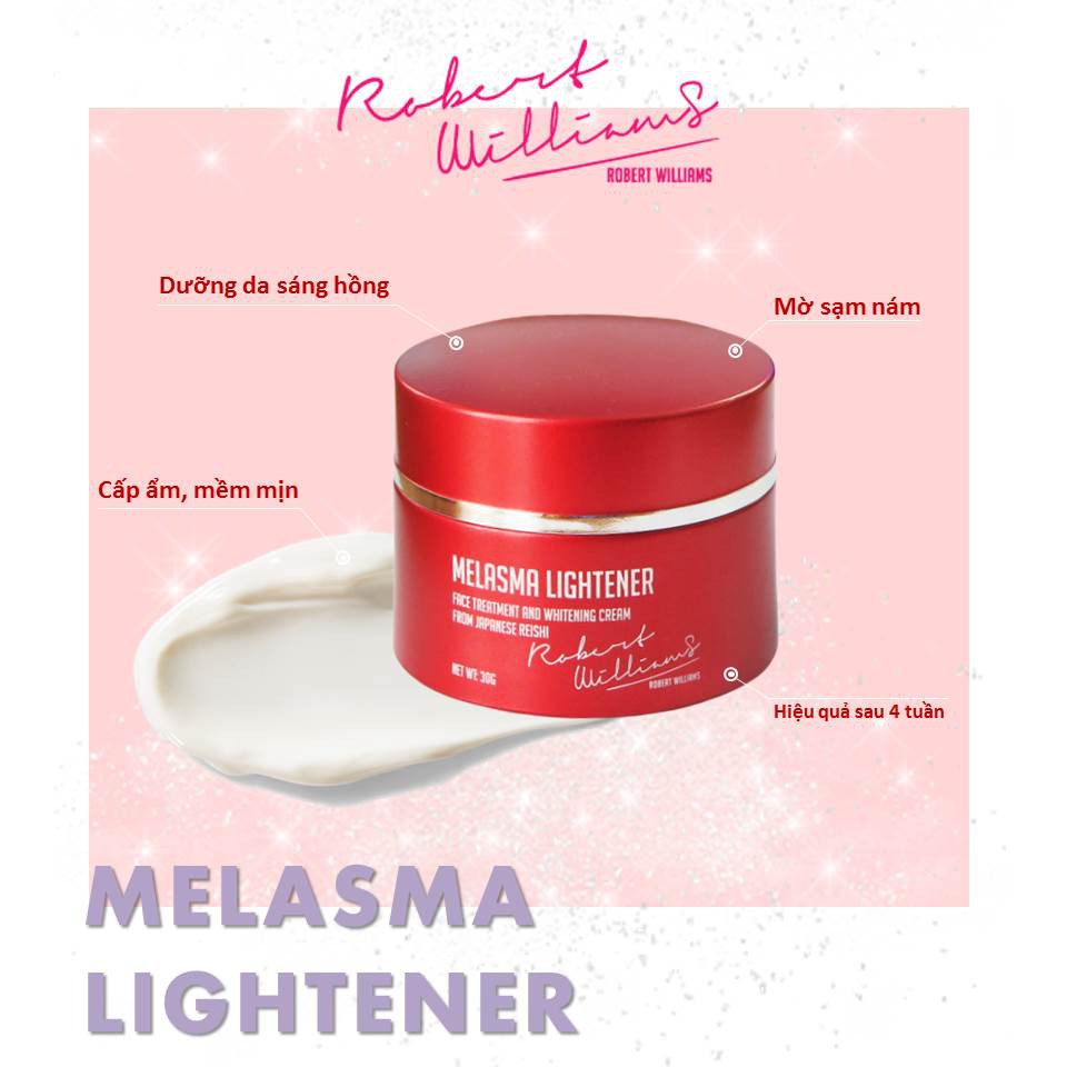 Bộ đôi Chống nắng hiệu quả ROBERT WILLIAMS Kem giảm nám chuyên sâu Linh chi đỏ 30g và Kem chống nắng CC cream 30g  (SPF5 | BigBuy360 - bigbuy360.vn