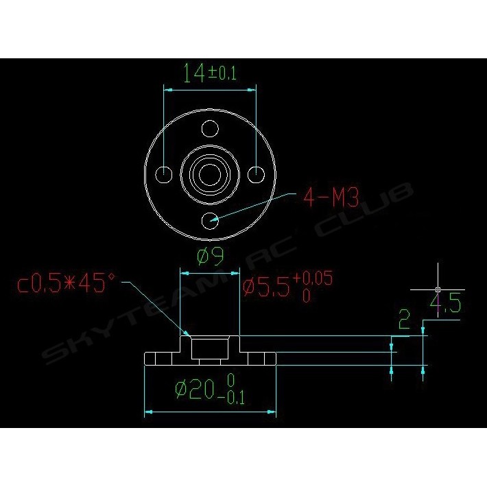 Denshitaro Motor RC Servo MG995 D00-105