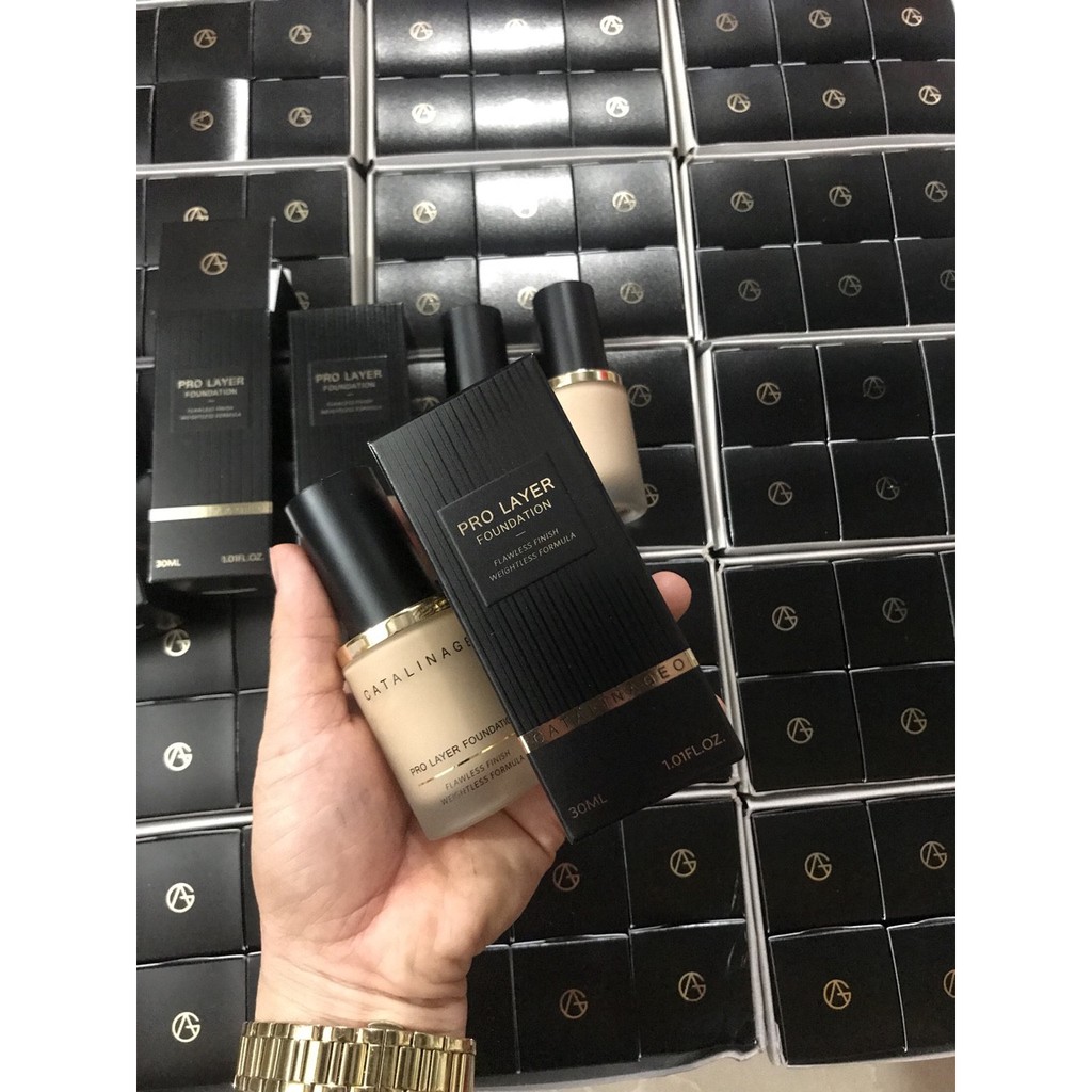 Kem nền hoàn hảo Catalina Geo Pro Layer Foundation 30ml