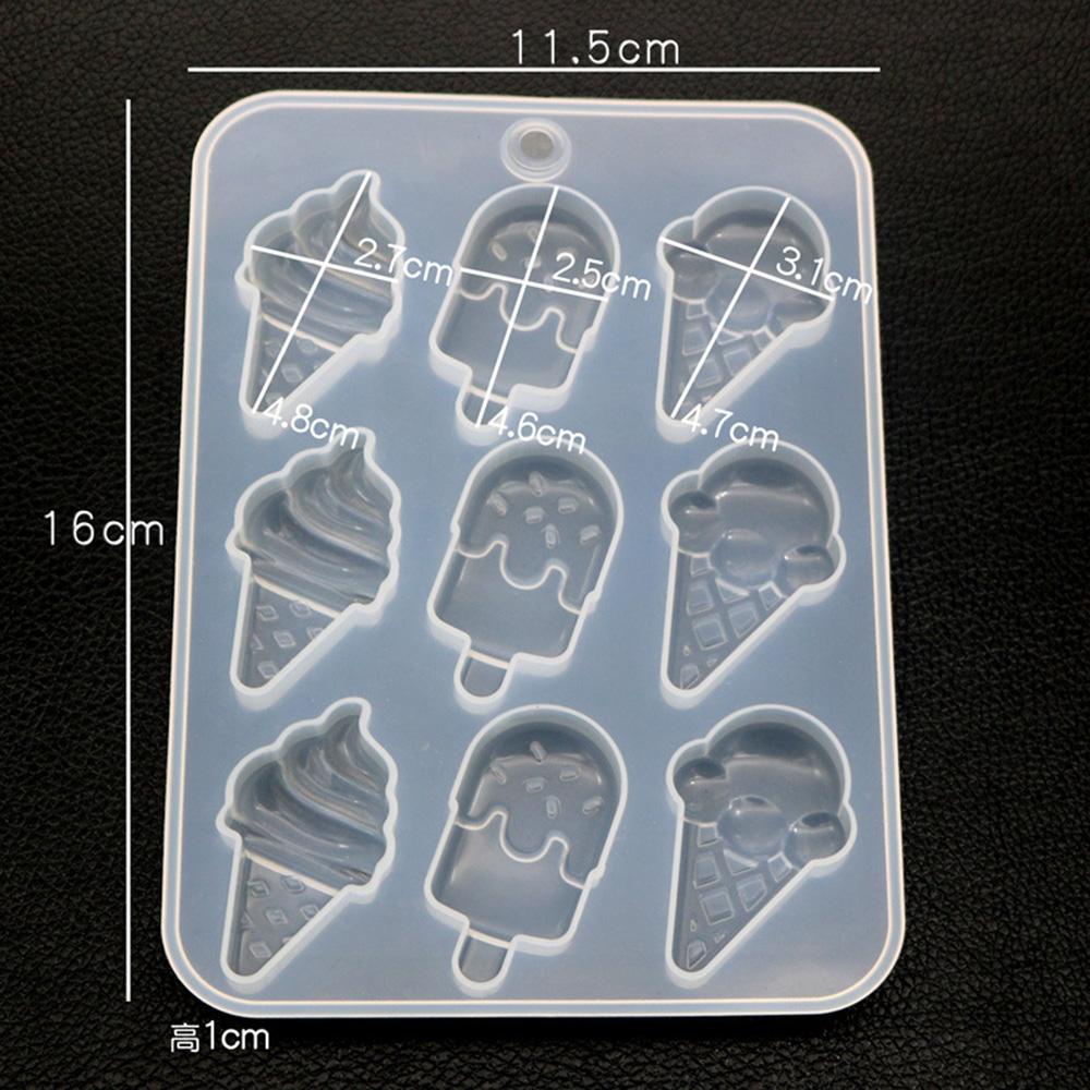Khuôn Làm Kem / Mặt Dây Chuyền / Đồ Ăn Độc Đáo Chất Liệu Nhựa Resin