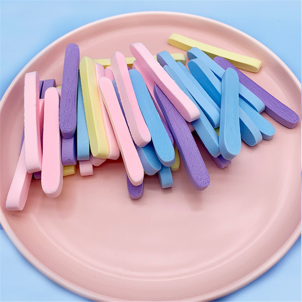 Bộ 12 miếng mút rửa mặt dạng nén  thiết kế 4 màu tiện dụng Bọt biển - Bông nở rửa mặt Chivey