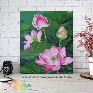 Tranh số hóa Alpha - Tranh Hoa H035