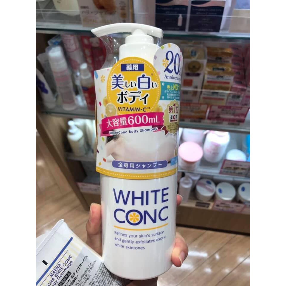 Sữa tắm White conc chia 600ml