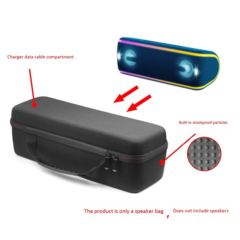 Protective Case for SONY SRS-XB40 SRS-XB41 SRS-XB43 Bluetooth Speaker